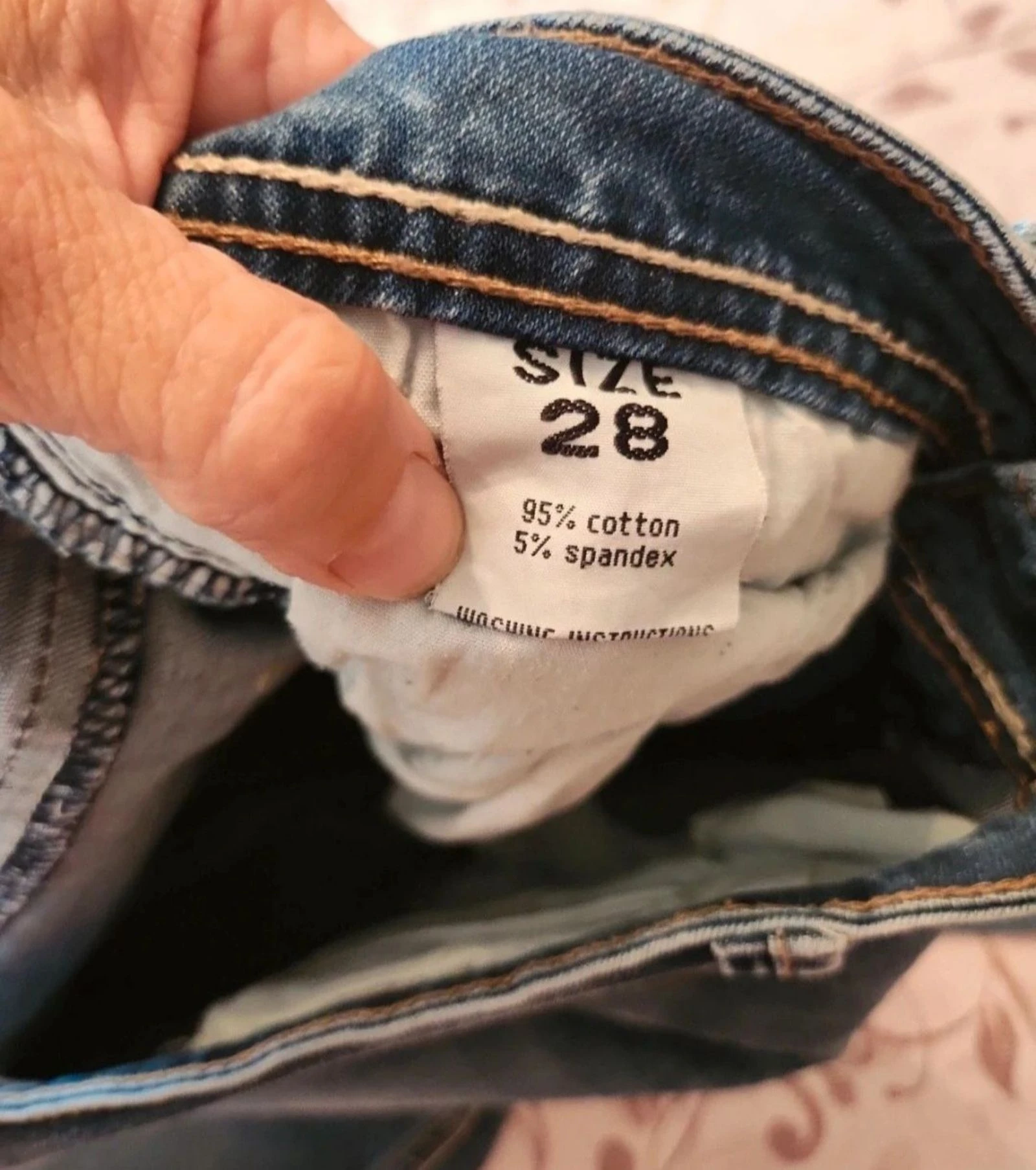 😊 Lote de 2 jeans y un short bermuda talla 38 – photo 11